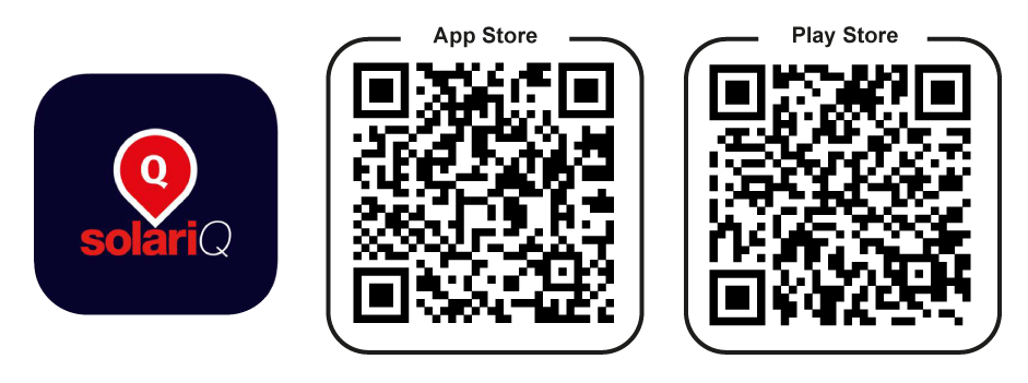 QR code per scaricare app SolariQ